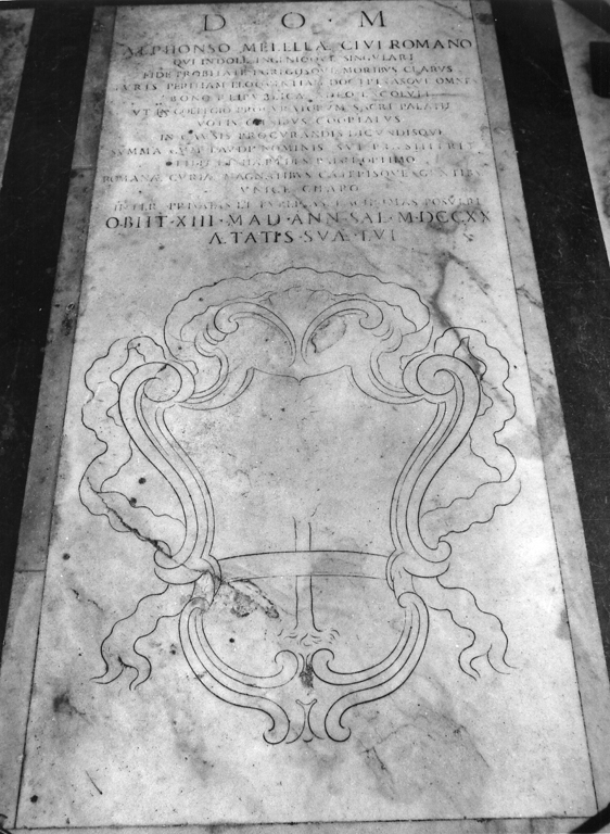 lapide commemorativa - ambito romano (sec. XVIII)