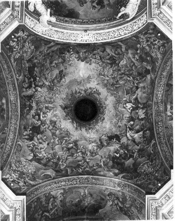 gloria di Santi (dipinto) di Gimignani Ludovico (sec. XVII)