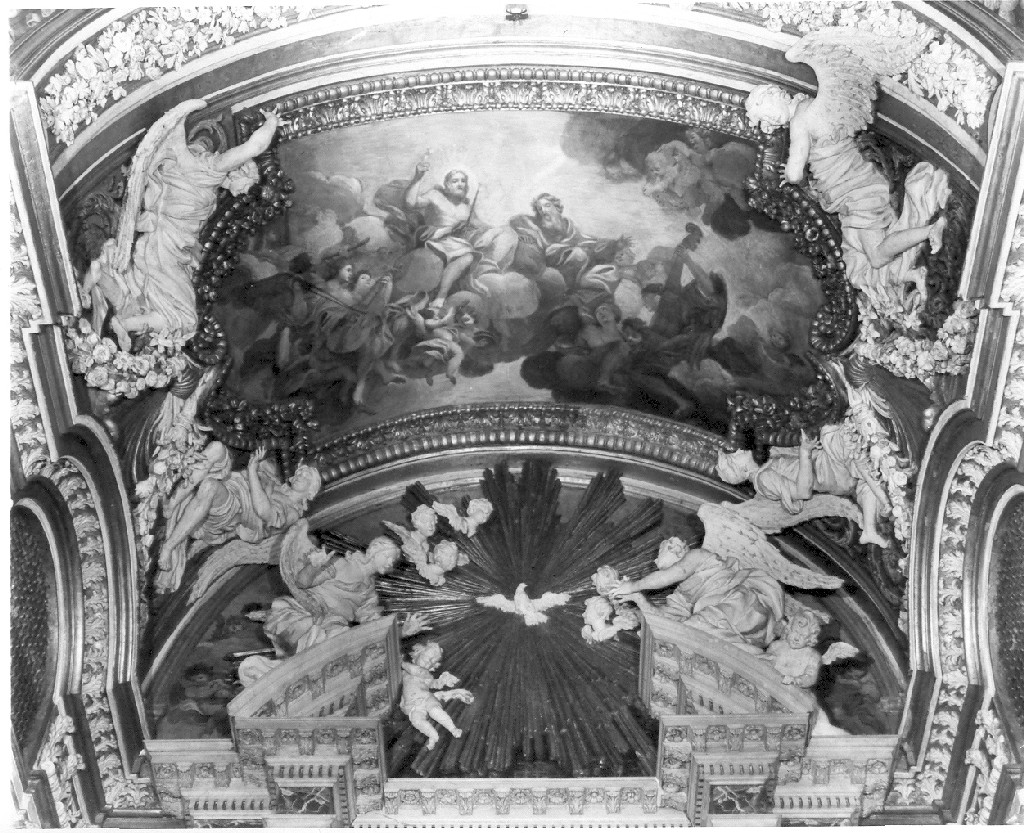 angeli (decorazione plastica) di Carcani Filippo (sec. XVII)