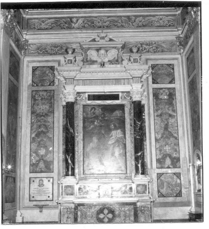 mostra d'altare di De Rossi Mattia (sec. XVII)