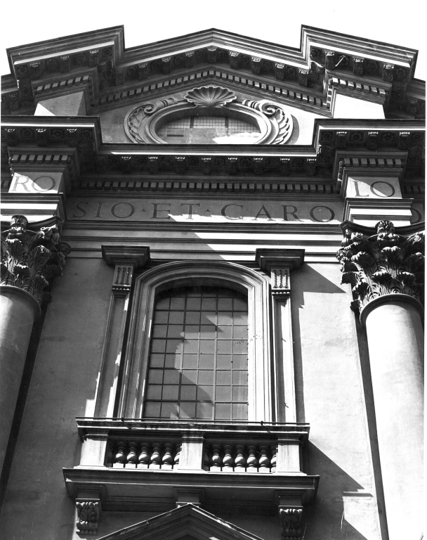 mostra di finestrone di Omodei Luigi Alessandro (sec. XVII)