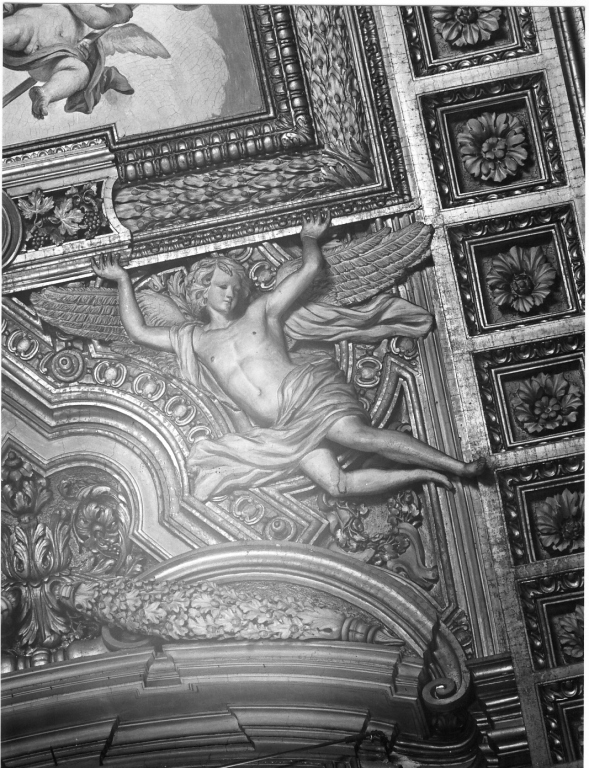 angelo in volo (rilievo) di Fancelli Cosimo (sec. XVII)