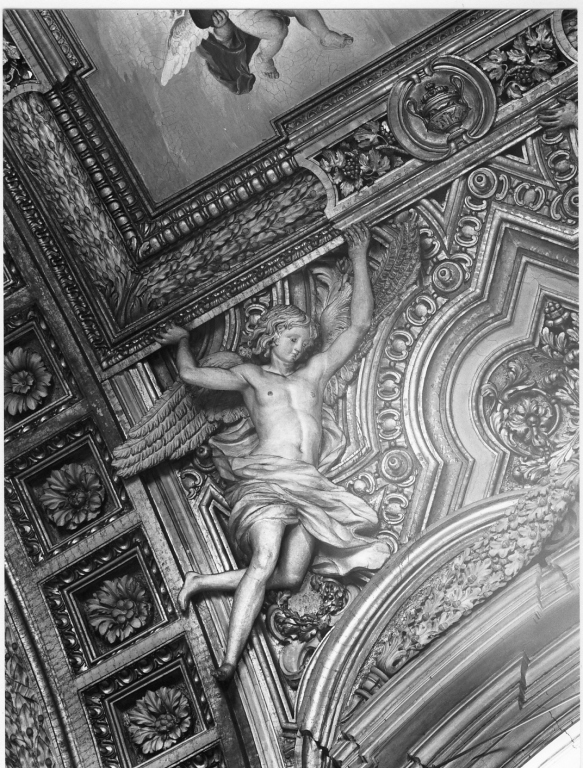 angelo in volo (rilievo) di Fancelli Cosimo (sec. XVII)