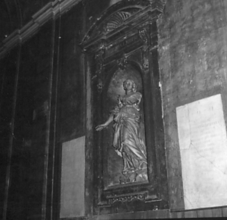 Santa Tecla (statua) di Cavallini Francesco (sec. XVII)