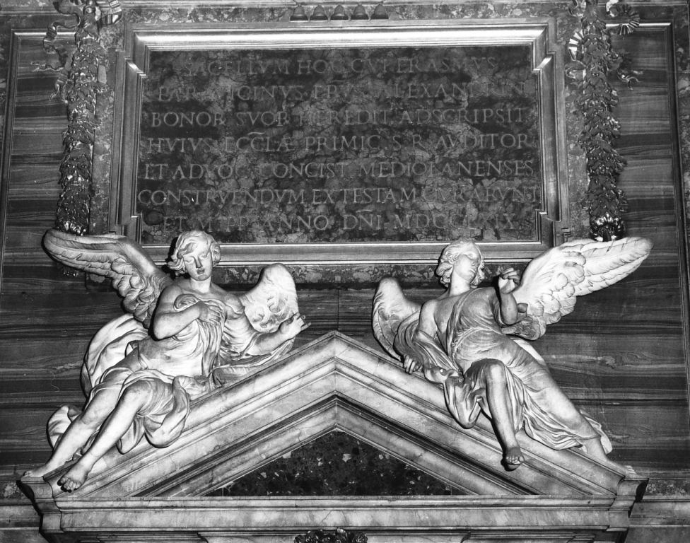angeli (gruppo scultoreo) di Posi Paolo (sec. XVIII)