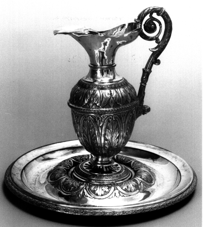 servizio da lavabo - ambito romano (seconda metà sec. XIX)