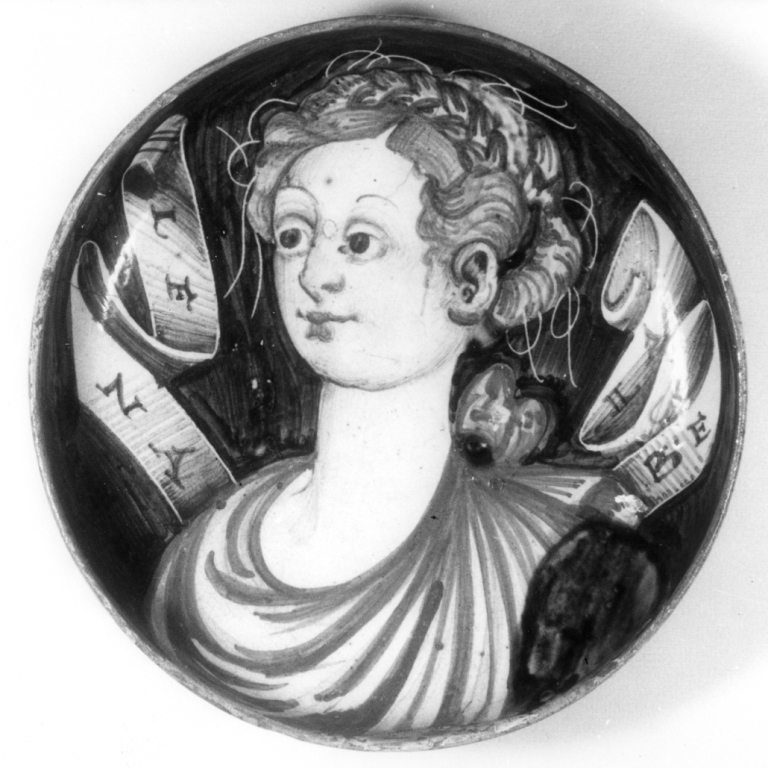 piatto - produzione di Casteldurante (sec. XVI)