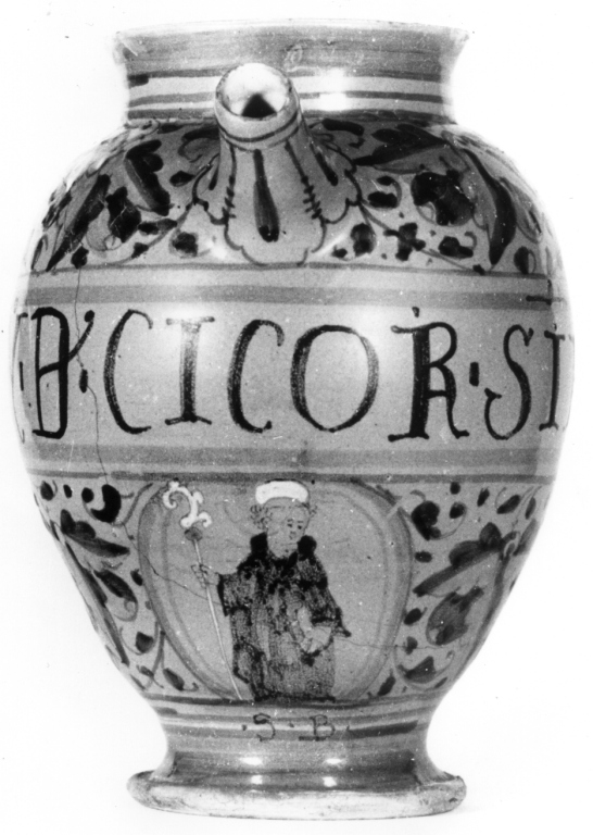 brocca - produzione di Bagnoregio (sec. XVII)