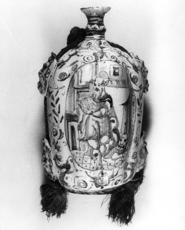 fiasca - produzione di Urbino (fine/inizio secc. XVI/ XVII)