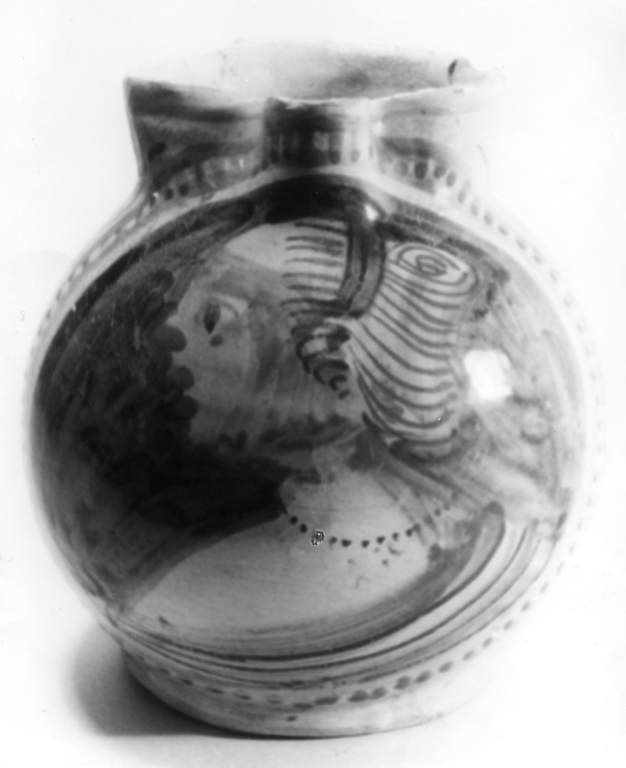 boccale - manifattura di Montelupo (primo quarto sec. XVII)