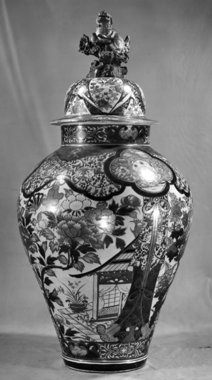 vaso - manifattura di Arita/ Imari (fine/inizio secc. XVII/ XVIII)