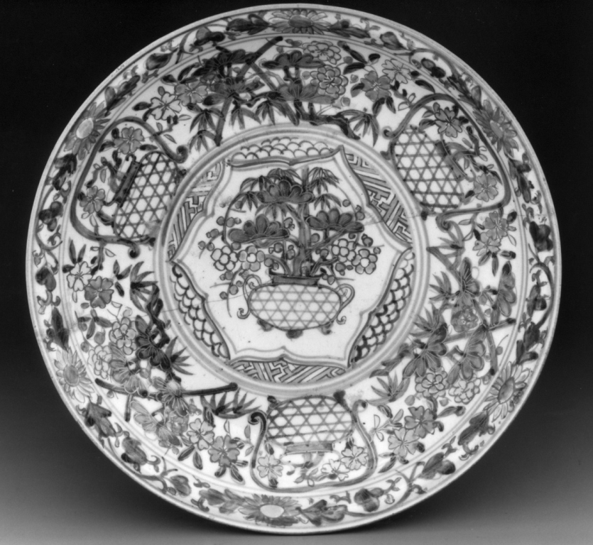 piatto - manifattura di Arita/ Imari (fine sec. XVII)