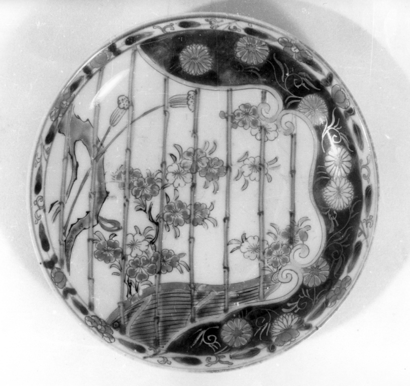 piattino - manifattura di Arita/ Imari (prima metà sec. XVIII)