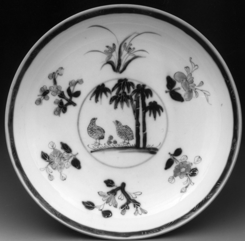 piattino - manifattura cinese (metà sec. XVIII)