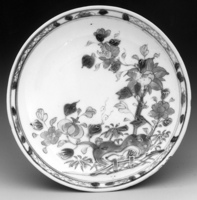 piattino - manifattura cinese (sec. XVIII)