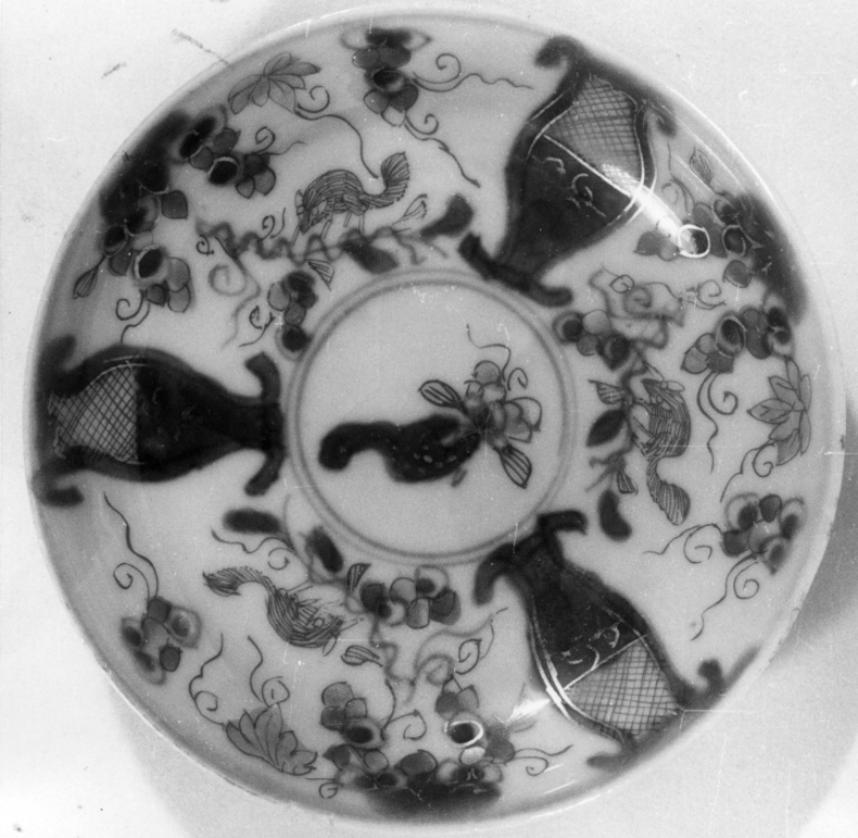 piattino - manifattura cinese (sec. XVIII)