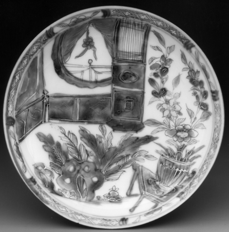 piattino - manifattura cinese (sec. XVIII)