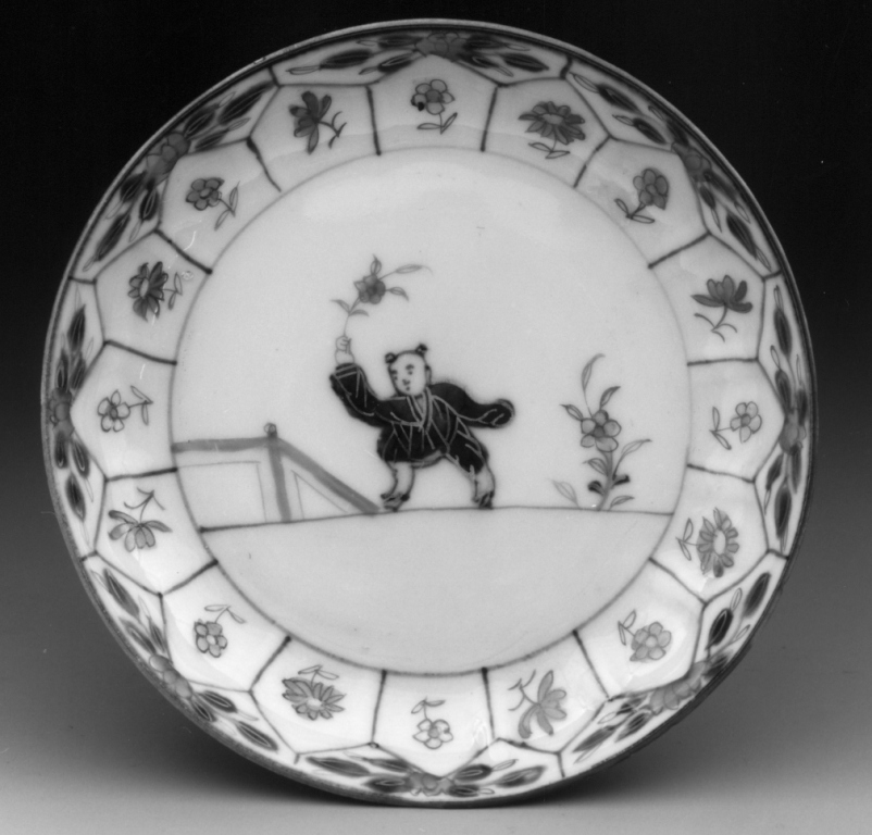 piattino - manifattura cinese (sec. XVIII)