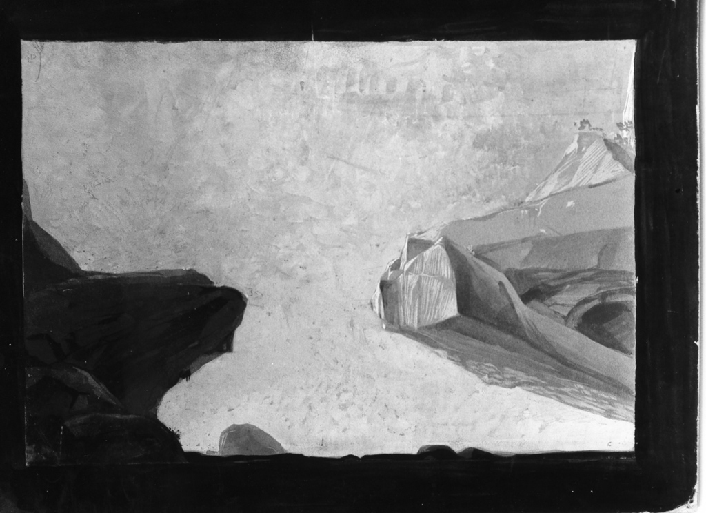 bozzetto per scenografia, serie di Cambellotti Duilio (sec. XX)