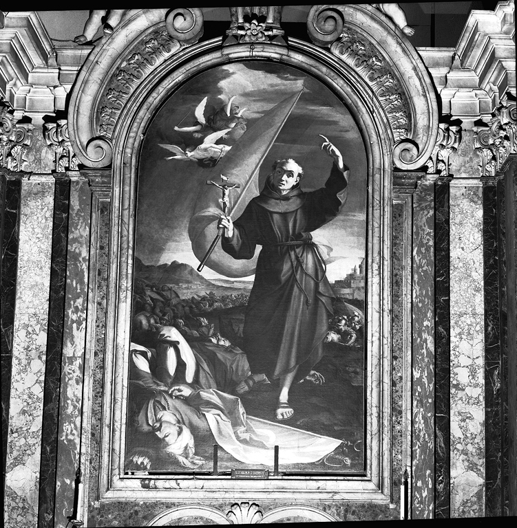 Santo (pala d'altare) di Muratori Domenico Maria (fine sec. XVII)