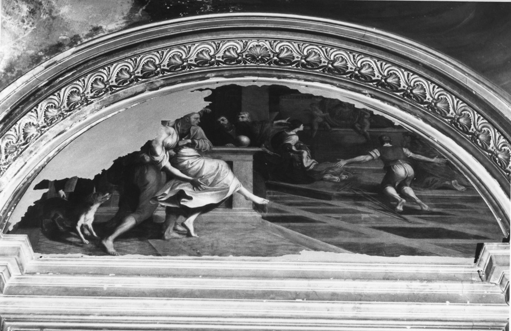 Santo (dipinto) di Muratori Domenico Maria (fine sec. XVII)