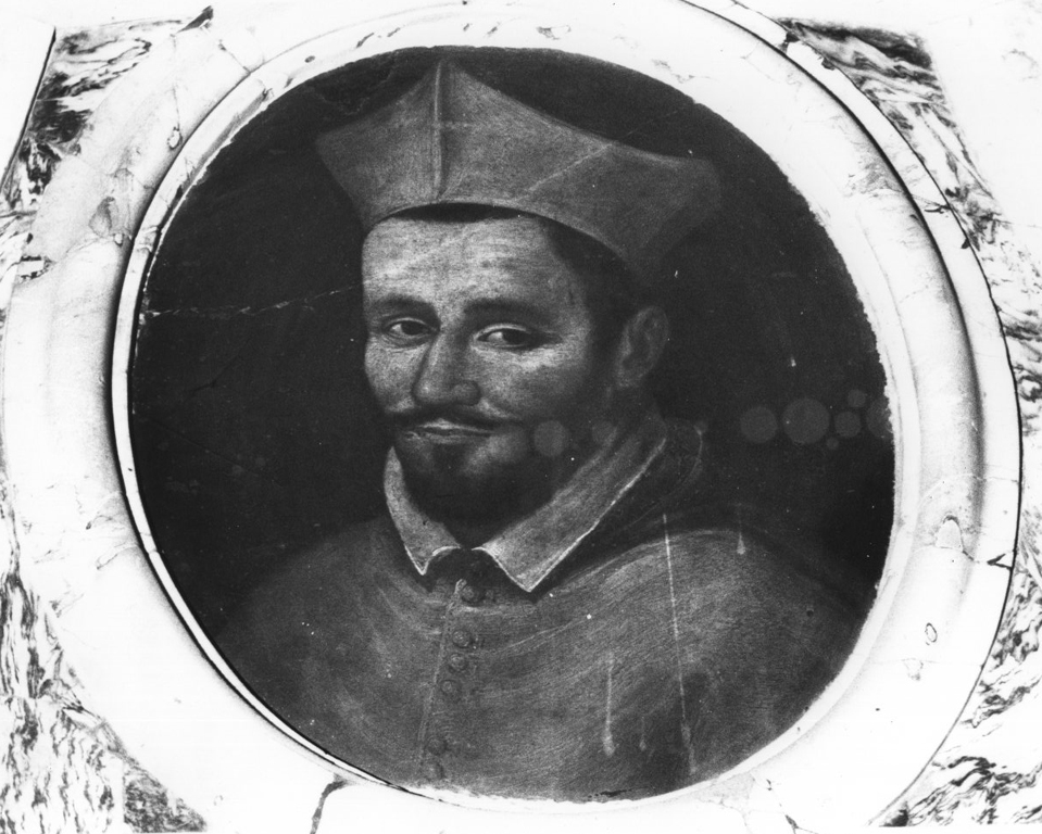 ritratto di ecclesiastico (dipinto) - ambito romano (sec. XVII)