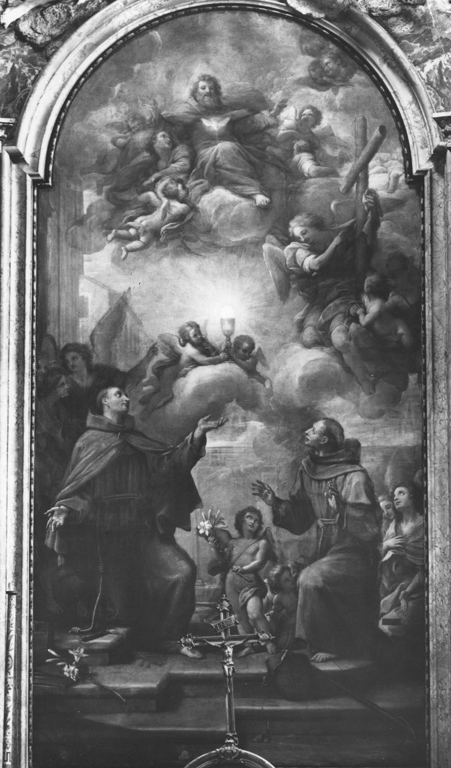 Santi (pala d'altare) di Chiari Tommaso (sec. XVIII)