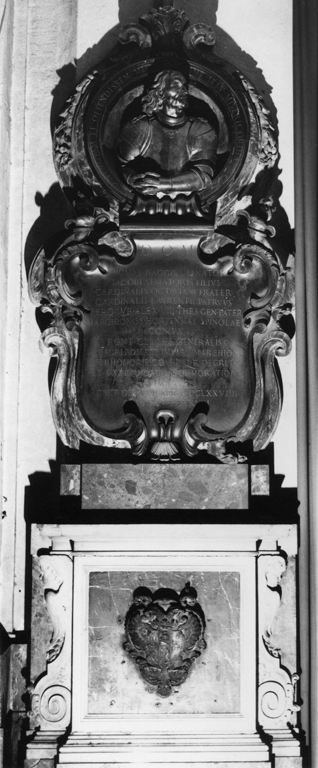 ritratto d'uomo (scultura) di Lucenti Girolamo (attribuito) (sec. XVII)