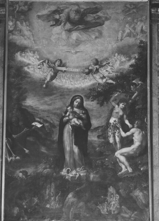 Immacolata Concezione (pala d'altare) di De Vos Maarten (seconda metà sec. XVI)