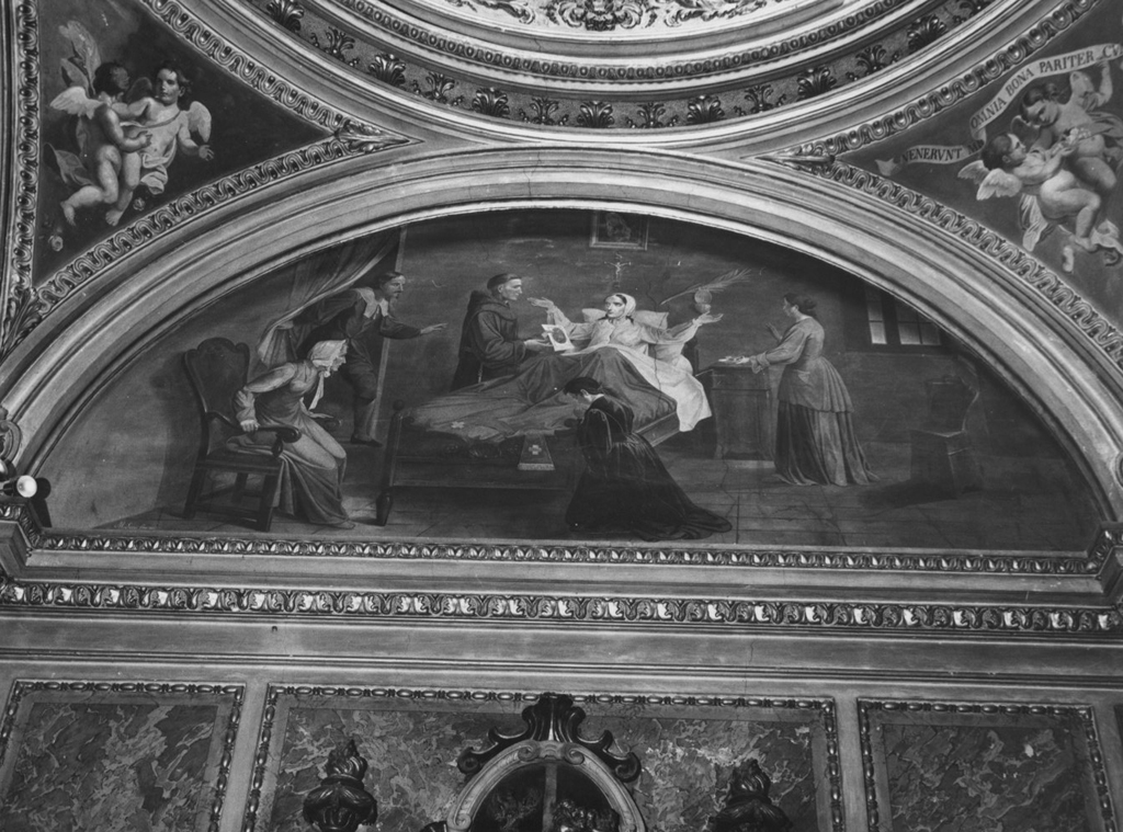 Santo (dipinto) di Sozzi Marcello (sec. XIX)