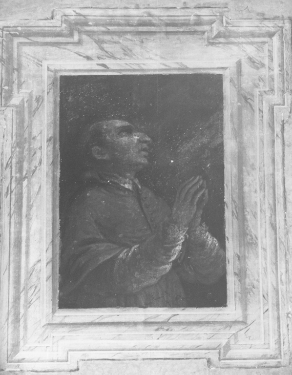 San Carlo Borromeo (dipinto) - ambito romano (metà sec. XVII)