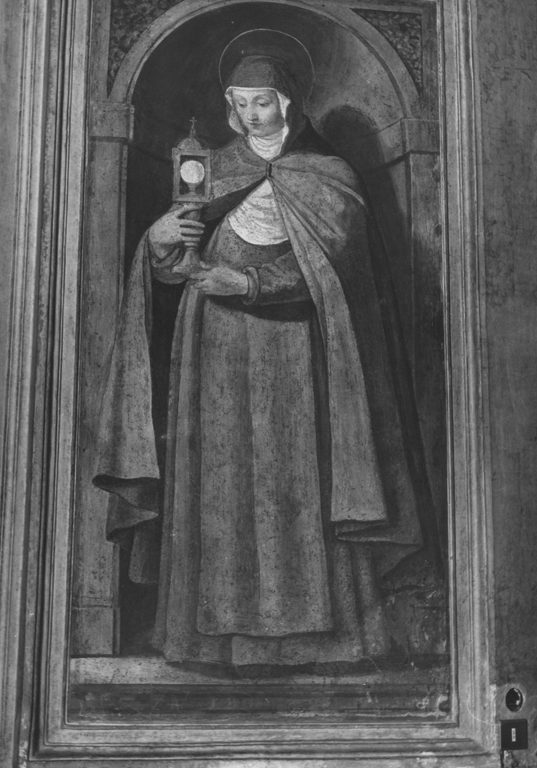 Santa Chiara (dipinto) - ambito romano (fine sec. XVI)