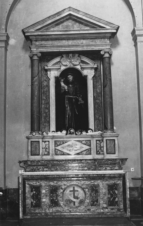 dossale - ambito romano (sec. XVII)