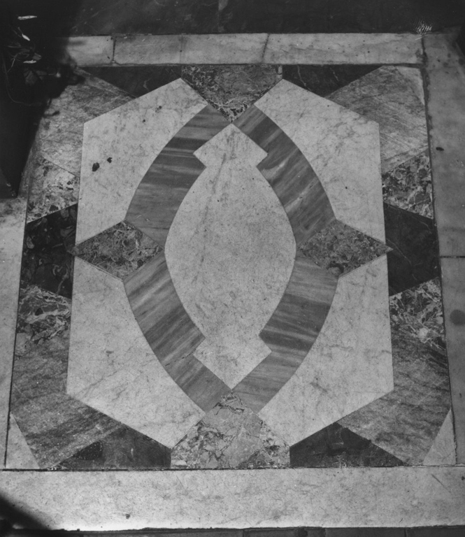 decorazione a intarsio - ambito romano (sec. XVIII)