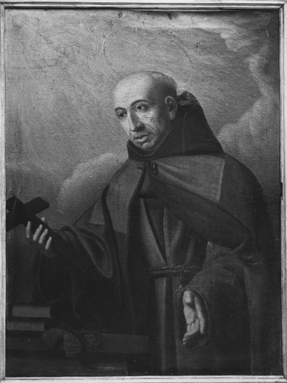 Santo francescano (dipinto) - ambito romano (sec. XIX)