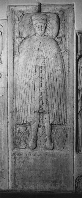 ritratto d'uomo (lapide) - ambito romano (sec. XV)