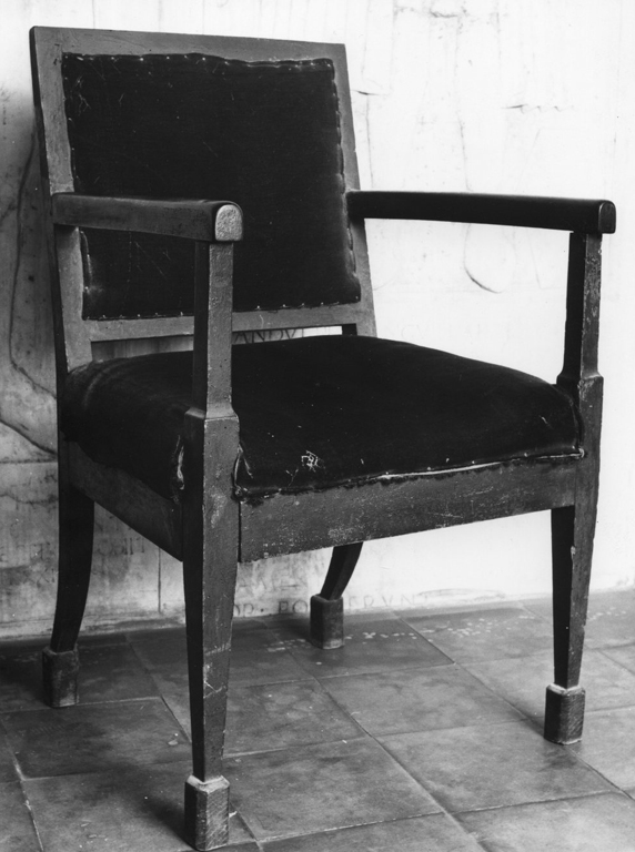 sedia - ambito romano (sec. XX, sec. XX)