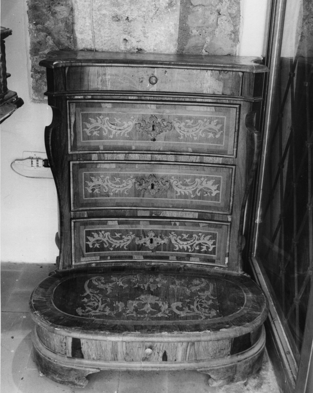 inginocchiatoio - ambito romano (sec. XVIII)