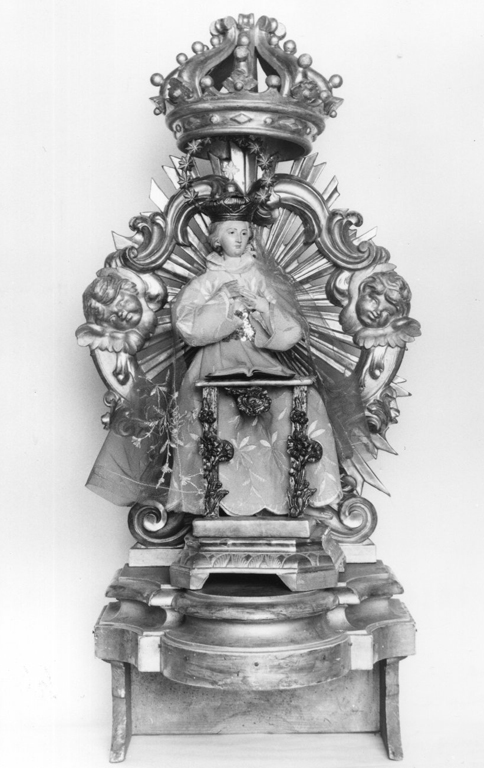 tronetto per esposizione eucaristica - ambito romano (sec. XIX)