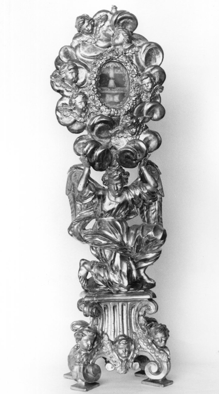 reliquiario - a ostensorio - ambito romano (sec. XVIII)