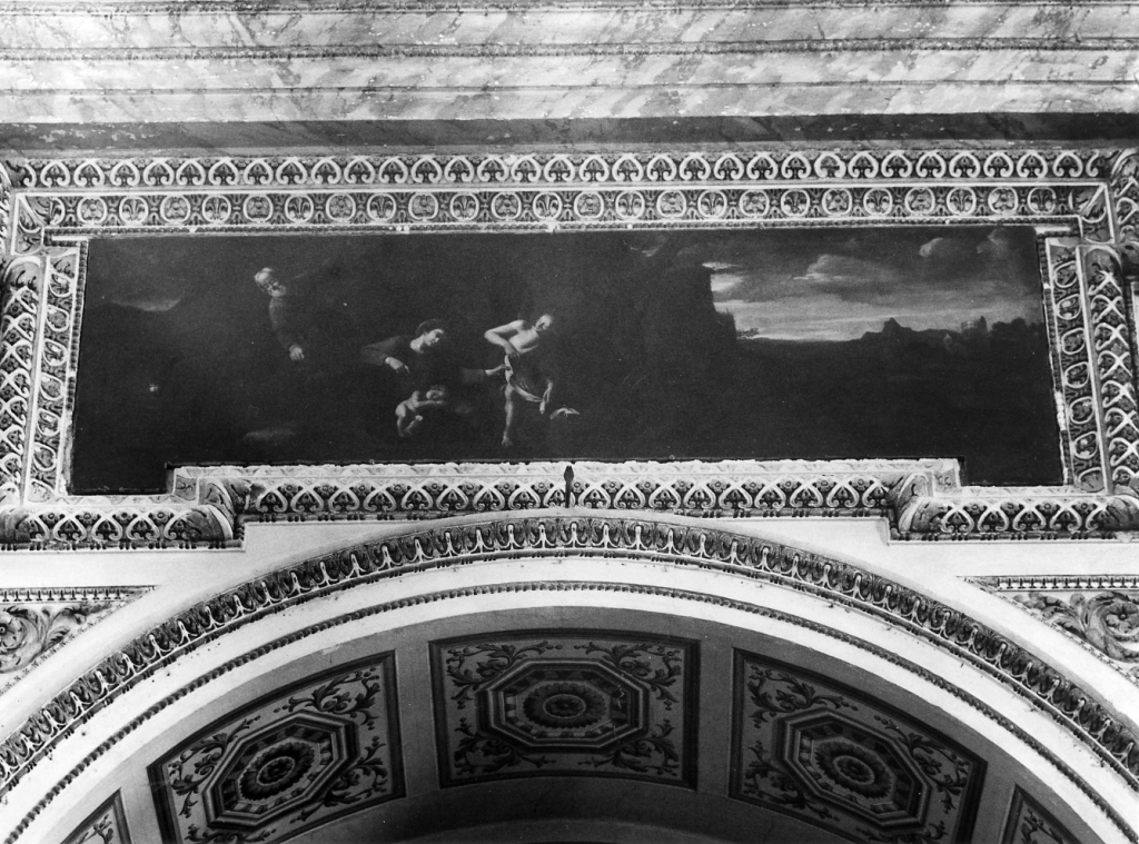 fuga in Egitto (dipinto) - ambito romano (metà sec. XVII)