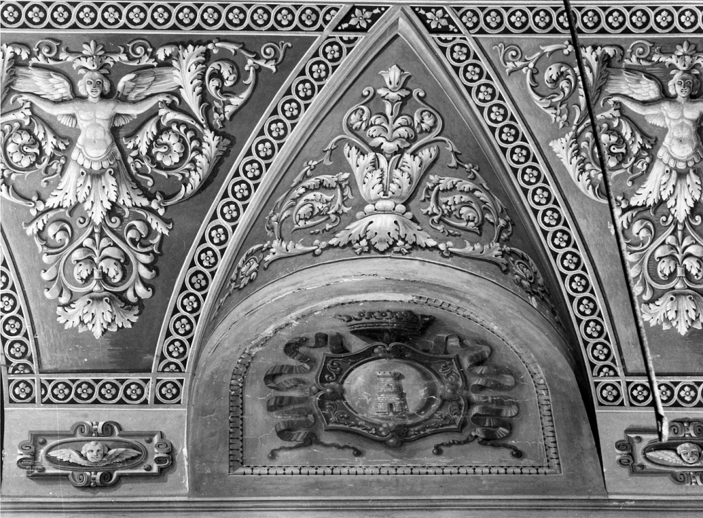 decorazione pittorica - ambito romano (sec. XIX)