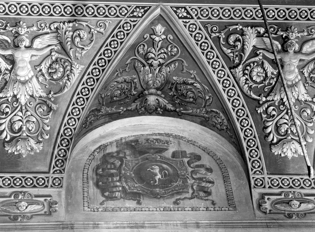 decorazione pittorica - ambito romano (sec. XIX)