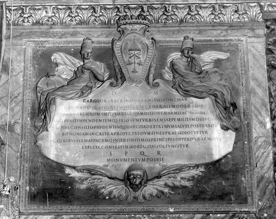 memoria di Bernini Gian Lorenzo, Bolgi Andrea detto Carrarino, Speranza Stefano (sec. XVII)