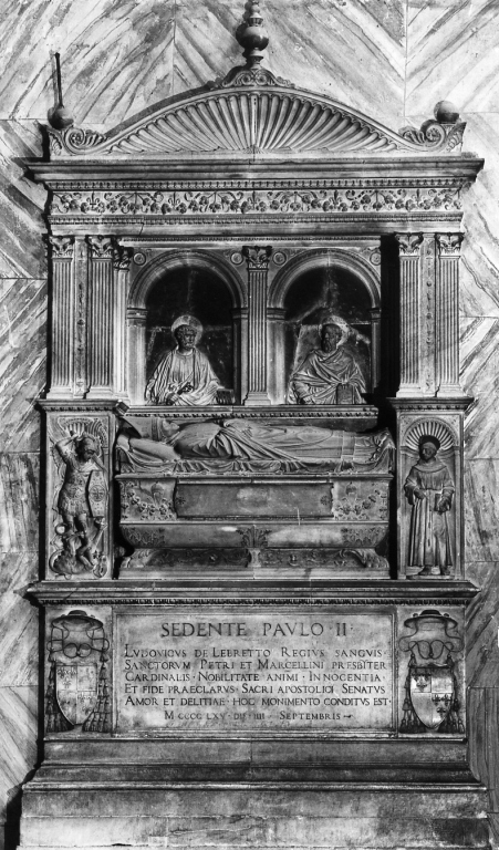 monumento funebre di Bregno Andrea (attribuito) (sec. XV)