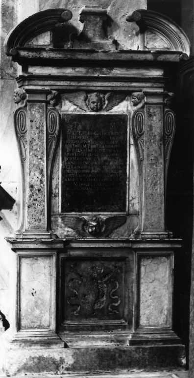 monumento funebre - bottega laziale (sec. XVI)