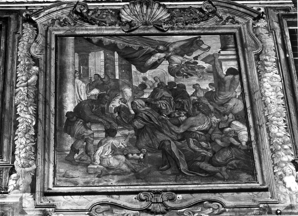 presentazione di Maria Vergine al tempio (dipinto) di Umile da Foligno (sec. XVII)