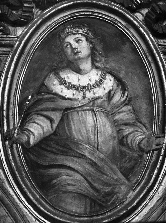 San Luigi tra gli angeli (dipinto) di Umile da Foligno (sec. XVII)