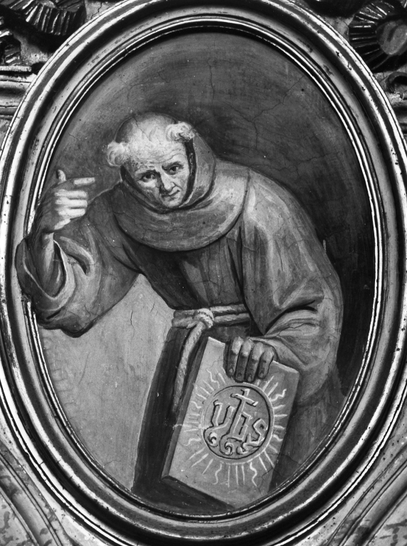 San Bernardino da Siena (dipinto) di Umile da Foligno (sec. XVII)