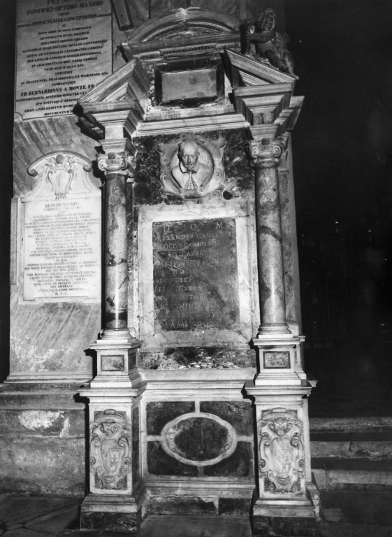 monumento funebre - bottega romana (sec. XVII)